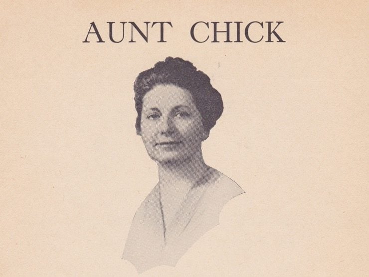 Portrait of Aunt Chick