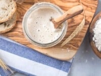 How to Make a Sourdough Starter Pinterest Pin