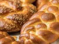 How to Make Challah Dough Pinterest Pin on ToriAvey.com