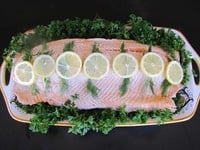 How to Poach Fish Fillets - Learn how to poach whole fish filets in court bouillon. Includes recipe for lemon dijon sauce and herb mayo. Kosher, Dairy, Pareve, Rosh Hashanah.