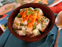 Paul Gauguin - His Life, His Work, His Menus and a Tahitian Recipe for E'ia Ota, Poisson Cru - Fresh Lime-Marinated Fish with Coconut Milk and Vegetables