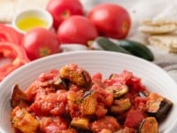 Roasted Eggplant Salad Pinterest Pin