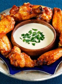Spicy Middle Eastern Chicken Wings - Healthy Appetizer Recipe