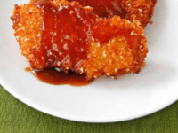 Crispy Panko Fish with Orange Sesame Sauce Pin