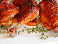Date Glazed Orange Chicken Pin