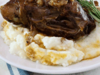 Herb Braised Lamb Shanks Pin