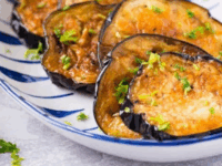 How to Fry Eggplant with Less Oil Pin