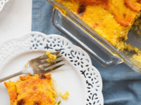 Sweet Potato Spinach Quinoa Gratin. Pinterest Pin at TroiAvey.com