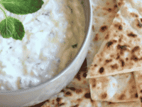 Tzatziki Pinterest Pin